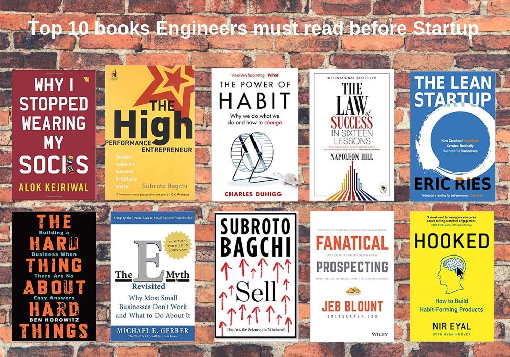 Top 10 books every Engineer must read before Startup